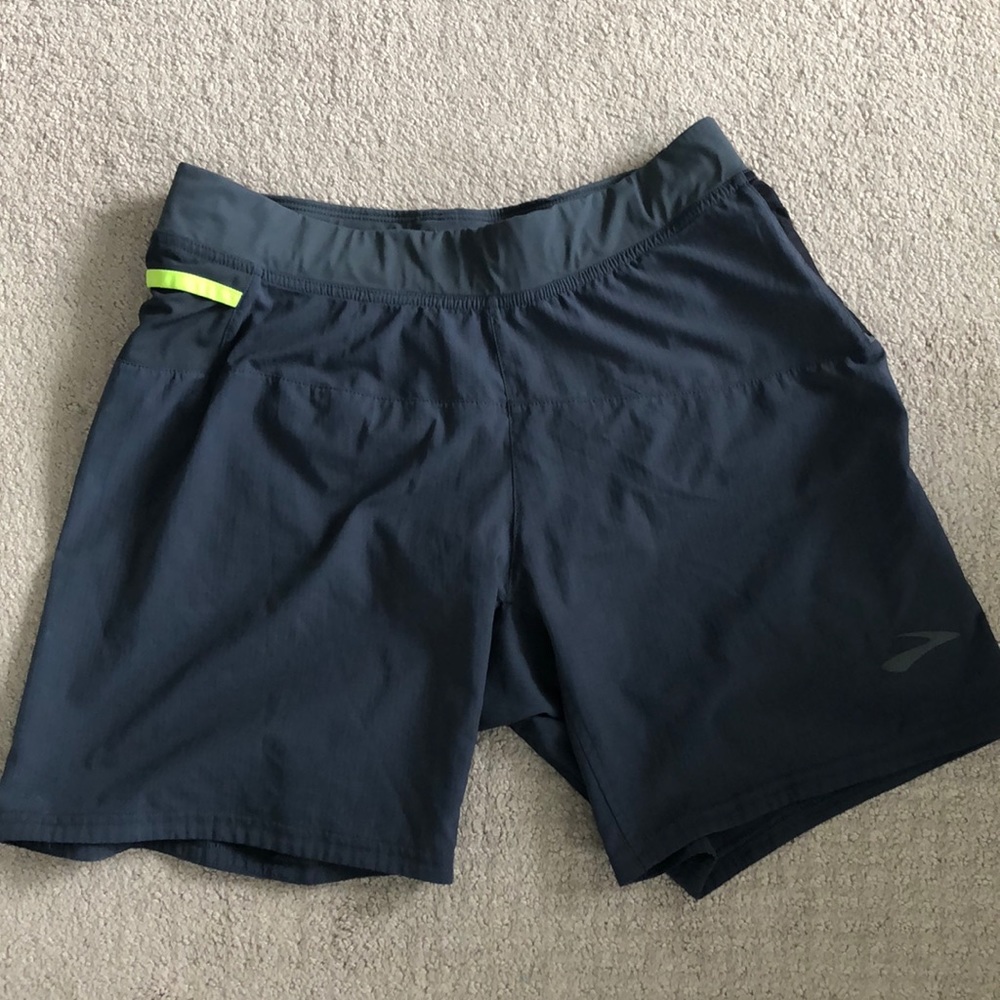Brooks #RunHappy Hiking or Running Shorts